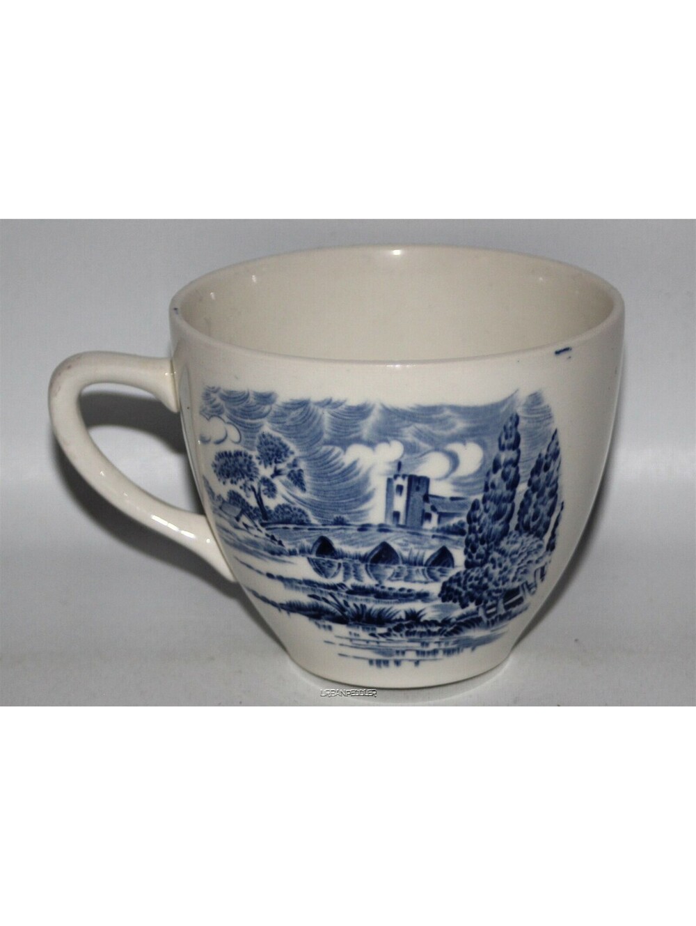 WEDGWOOD & Co. Countryside Blue Tea Cup*English Scene*VTG England*Transferware